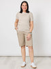 Classic Stripe Tee - Natural