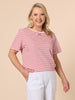 Classic Stripe Tee - Red/White RC&CO