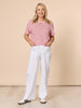 Marine Wide Leg Pant - White