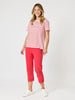 Classic Stripe Tee - Red/White - rc&co
