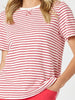 Classic Stripe Tee - Red/White - rc&co