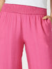 Villa Wide Leg Pull-on Pant - Hot Pink