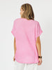 Champagne V-neck T-shirt - Paradise