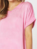Champagne V-neck T-shirt - Paradise