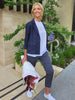 Pretty Bow Pant - Navy