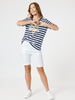 Heart Stripe T-shirt - Orange