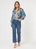 Vintage Rose Floral Print Shirt - Multi