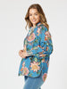 Vintage Rose Floral Print Shirt - Multi