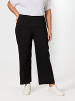 Marine Wide Leg Pant - Black