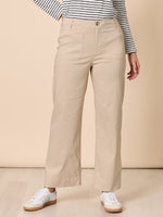 Marine Wide Leg Pant - Natural
