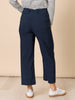 Marine Wide Leg Pant - Navy