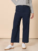 Marine Wide Leg Pant - Navy