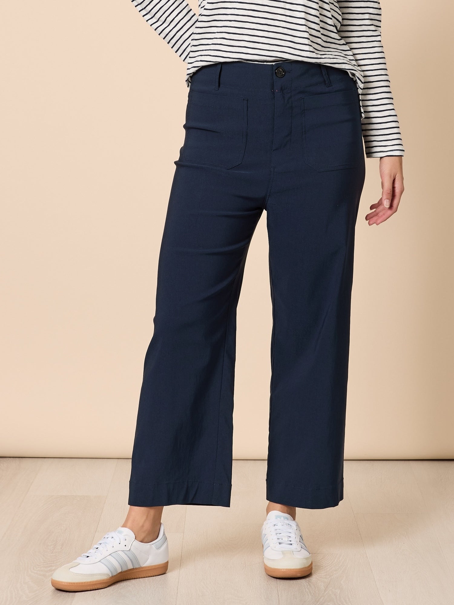 Marine Wide Leg Pant - Navy – RC & Co