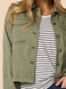 Retro Denim Jacket - Washed Khaki RC&CO