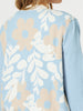 Pasadena Floral Cardigan - Blue/Natural