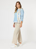 Pasadena Floral Cardigan - Blue/Natural