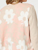 Pasadena Floral Print Cardigan - Coral/Natural