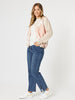 Pasadena Floral Print Cardigan - Coral/Natural