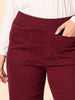 Carpenter Stretch Wide Leg Pull On Denim Jean - Shiraz