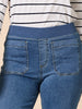 Carpenter Stretch Wide Leg Pull On Denim Jean - Washed Denim RC&CO