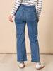 Carpenter Stretch Wide Leg Pull On Denim Jean - Washed Denim RC&CO