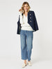 Newport Knit Jumper - Ivory