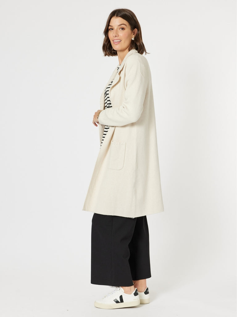 Cosy Coatigan - Natural