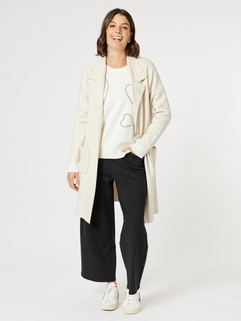Cosy Coatigan - Natural