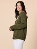 Princeton V Neck Knit Jumper - Khaki rc&co