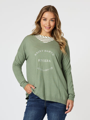 Saint Barth Knit - Khaki