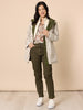 Arizona Floral Print Sheer Shirt - Natural Multi rc&co