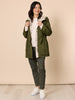 Highland Reversible Hooded Jacket - Khaki Natural rc&co