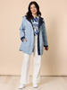 Highland Reversible Hooded Jacket - Navy Blue rc&co