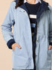 Highland Reversible Hooded Jacket - Navy Blue rc&co