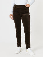 Harper Cord Pant - Chocolate