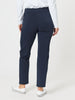 Urban City Straight Leg Ponte Pant  - Navy r&co