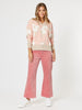 Lucy Stretch Cord Pant - Blush