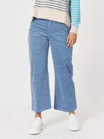Lucy Stretch Cord Pant - Blue