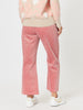 Lucy Stretch Cord Straight Leg Pant - Blush