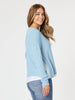 Alice 2 in 1 Knit Top - Blue