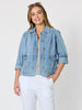 Boyfriend Denim Jacket - Washed Denim