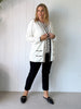 College Cardigan - Ivory