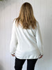 College Cardigan - Ivory