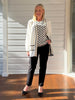 College Cardigan - Ivory