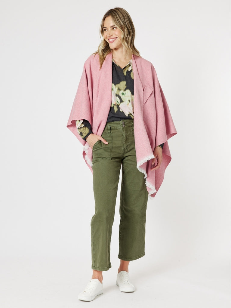 Maggie Floral Print Sheer Blouse - Black/Multi