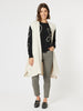 Casa Longline Knit Vest - Light Natural