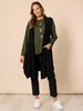 Casa Longline Knit Vest - Black RC&CO