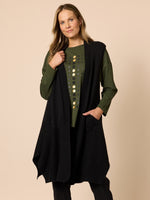 Casa Knit Vest - Black