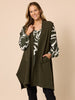 Casa Longline Knit Vest - Khaki