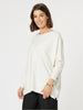 Avery Button Back Knit - Ivory